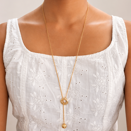 Elira Lariat Necklace