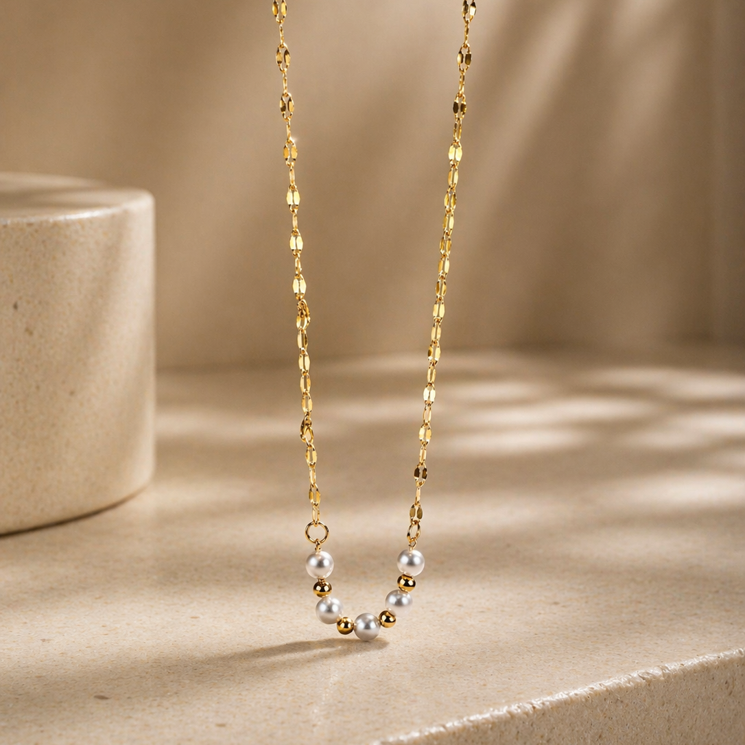 Tess Pearl Necklace