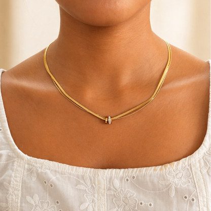 Dual Link Chain Necklace