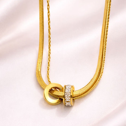 Dual Link Chain Necklace