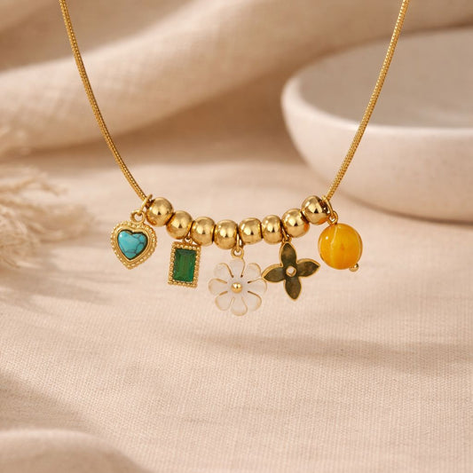 Bloom Charm Necklace