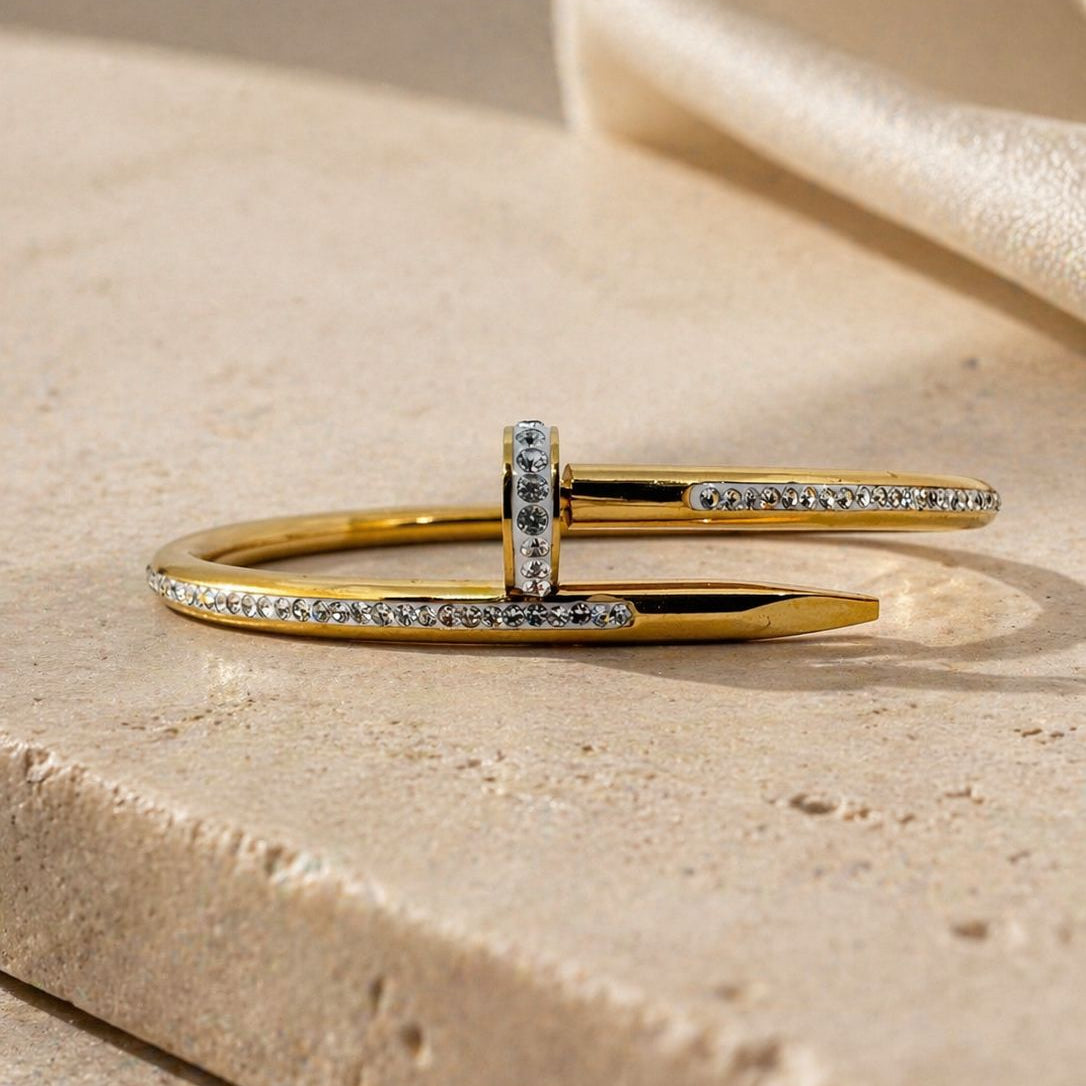 Aurelia Nail Cuff Bracelet