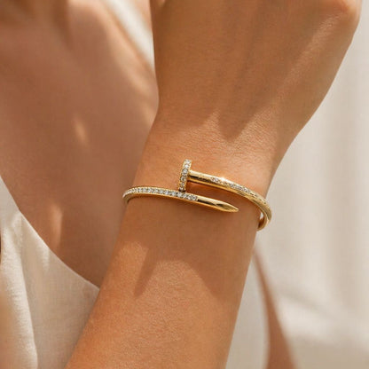 Aurelia Nail Cuff Bracelet