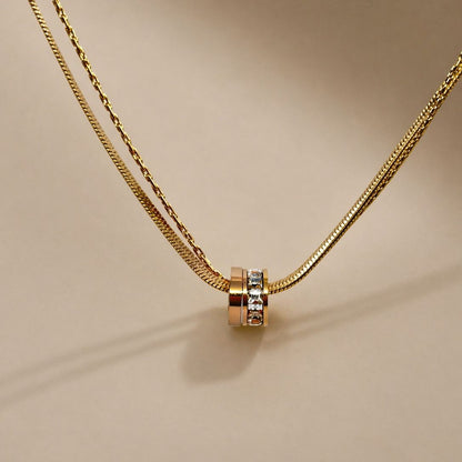 Dual Link Chain Necklace